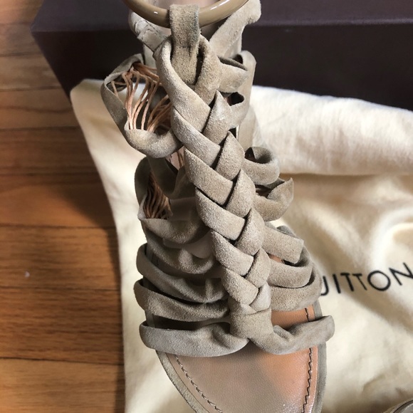 Louis Vuitton Mabillon Strappy Heels - Picture 9 of 10